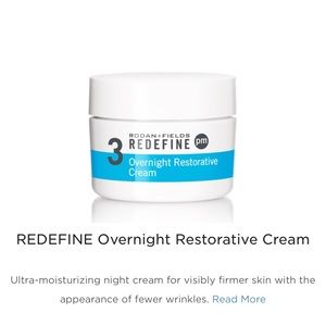 Roden and fields Redefine overnight cream